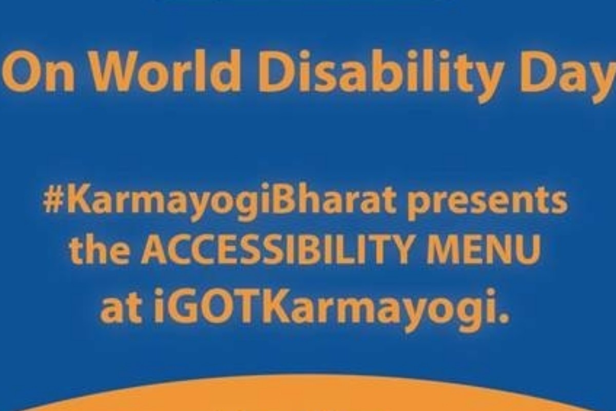 Accessibility Widget Launched For Persons With Disabilities