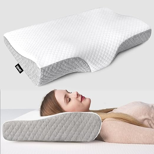 Rylan Memory Foam Pillow, Orthopedic Pillow for Neck Pain