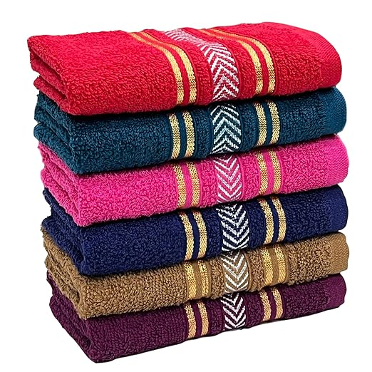 STAMIO Cotton Hand Towel Soft, 390 GSM