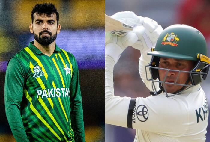 Shadab Khan, Pakistan Cricketer supports Usman Khawaja,ICC Charge Usman Khawaja, Usman Khawaja, Usman Khawaja wearing black armaband, why is Usman Khawaja wearing balck armband, AUS vs PAK, PAK vs AUS, AUS vs PAK 1st Test, Australia vs Pakistan, Usman Khawaja news, Usman Khawaja age, Usman Khawaja runs, Usman Khawaja records, Usman Khawaja shoes, Aus vs Pak, Aus vs Pak 1st, Palestine, Palestine shoes, Australia vs Pakistan, Perth, Cricket News, WACA