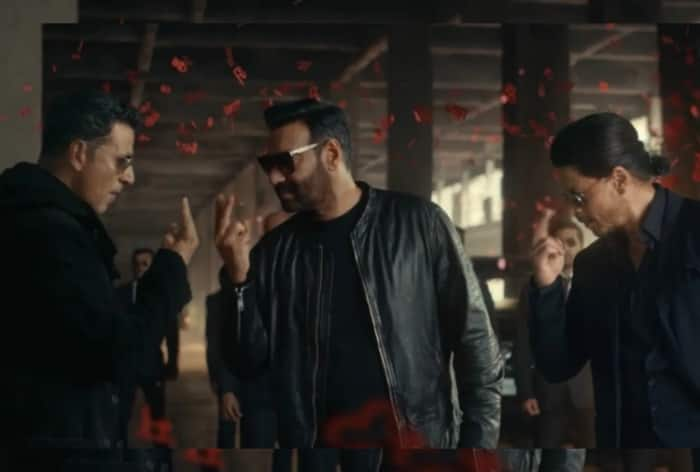 Shah Rukh Khan, Ajay Devgn, Akshay Kumar Gutka Ad