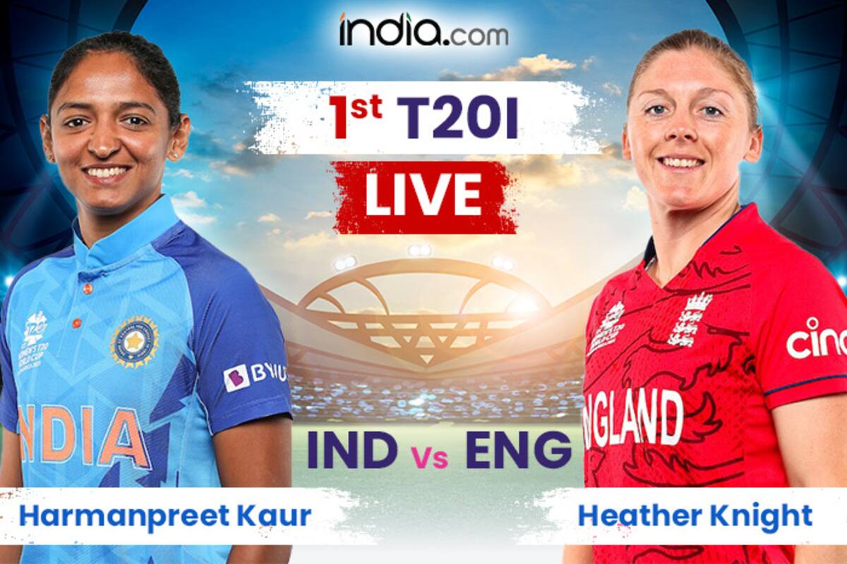 Live Cricket Score - England vs India, 1st T20I