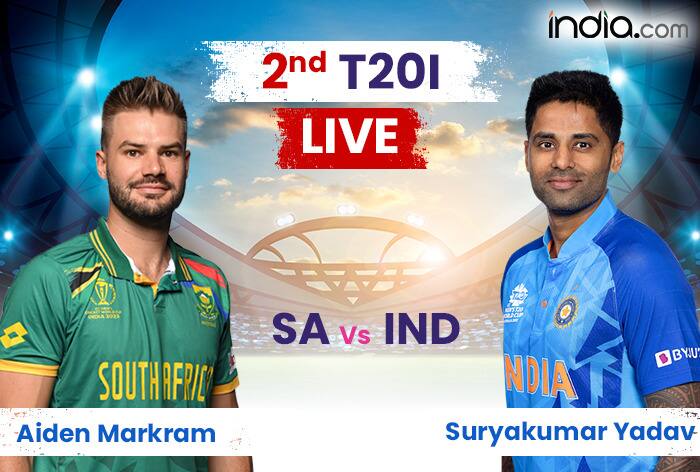 Ind vs SA, Ind vs SA 2nd T20I live score, Ind vs SA 2nd T20I live cricket score, Ind vs SA live updates, Ind vs SA 2nd T20I score live, Ind vs SA scorecard, Ind vs SA live scorecard, Ind vs SA 2nd T20I live streaming, Ind vs SA 2nd T20I free live streaming, Ind vs SA live, Ind vs SA score streaming, Durban, India vs South Africa 2nd T20I, India vs South Africa 2nd T20I live score, India vs South Africa 2nd T20I live cricket score, India vs South Africa 2nd T20I, Suryakumar Yadav, Cricket News