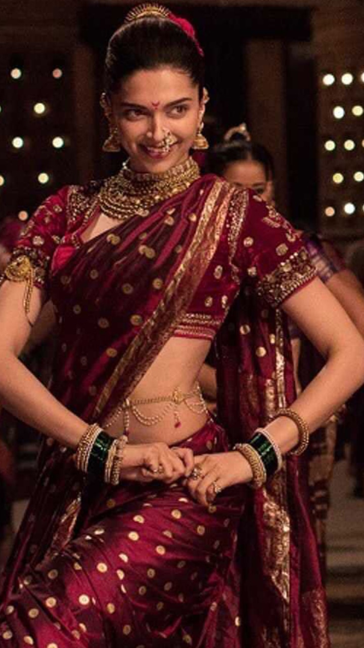deepika padukone bajirao mastani promotion | Deepika padukone style, Indian  designer outfits, Indian saree blouses designs