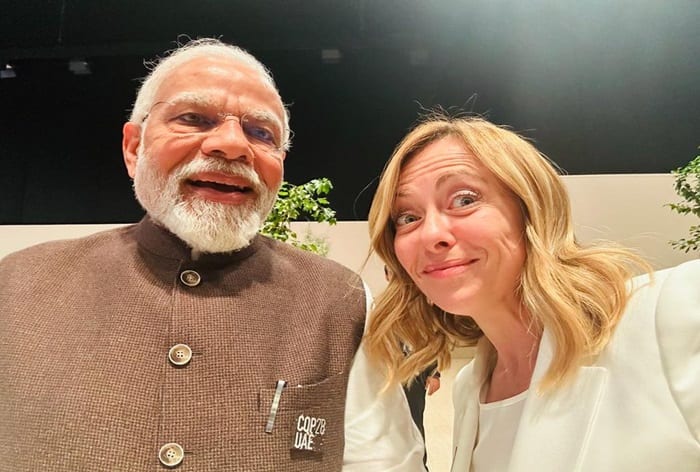 The 'Melodi' Moment: PM Modi Features In Selfie With Giorgia Meloni At COP28 Summit