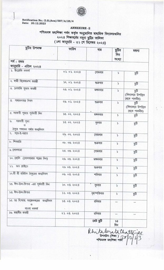 West Bengal Holiday List 2024 Released; Check Dates Here