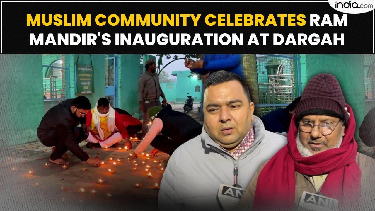Ram mandir’s inauguration celebrated at Dargah in Agra | India.com