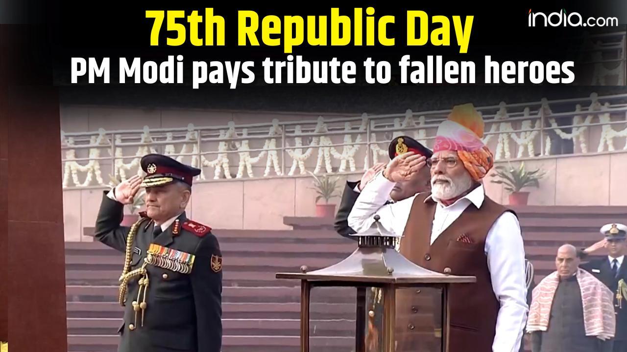 Republic Day 2024: PM Modi pays tribute to fallen heroes at National