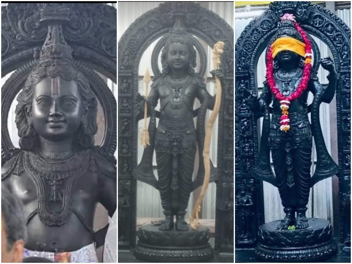 First Photos Of Ram Lalla Idol Inside Ayodhya Ram Mandir Go Viral Hot Sexiezpix Web Porn 4448