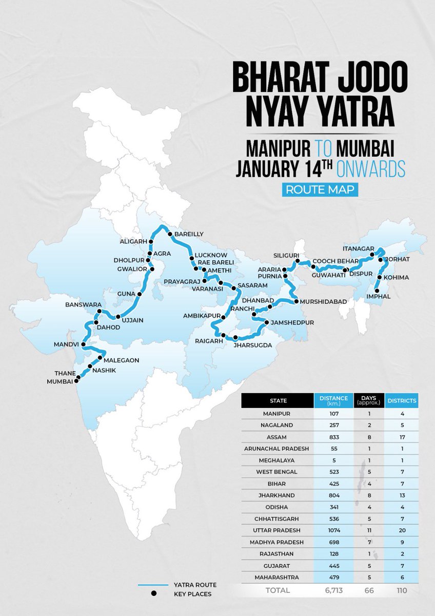 Rahul Gandhi's 'Bharat Jodo Nyay Yatra' To Begin From THIS Date; Check ...