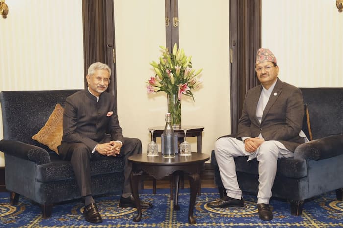 S Jaishankar is on an official visit to Nepal from January 4 to 5, 2024, at the invitation of the Minister for Foreign Affairs of Nepal, NP Saud.