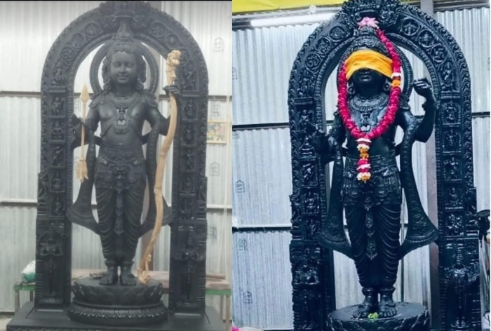 First Pictures Of Lord Ram’s Idol In Ayodhya Released Before Consecration; Check Here