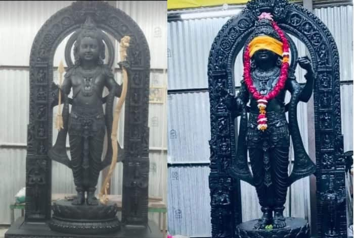 First Pictures Of Lord Ram's Idol In Ayodhya Released Before Consecration; Check Here