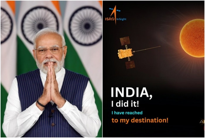 PM Modi Hails Team ISRO As Aditya L1 Reaches L1 Point