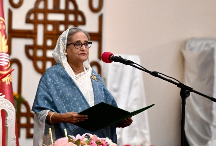 Sheikh Hasina Pins Blame on US for Ouster