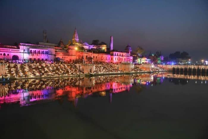 Sarayu River, Ayodhya, India, Solar-powered, Boat, Uttar Pradesh, Uttar Pradesh New and Renewable Energy Agency, UPNEDA, Saryu Ghat, Sarayu Ghat, Uttar Pradesh Chief Minister, Yogi Adityanath, Ram Mandir Pran Pratishtha, Ram Mandir, Pran Pratishtha, Ram Temple Consecration Ceremony, Ram Temple, Consecration Ceremony, solar energy, electric energy, Naya ghat, Guptar Ghat