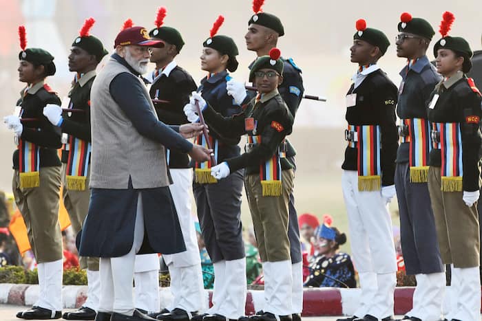 NCC PM Rally, Cariappa Parade Ground, NCC, Ek Bharat Shreshtha Bharat, 75th Republic Day, Nari Shakti, Narendra Modi, National Cadet Corps, Republic Day parade, Make in India, Aatmanirbhar Bharat