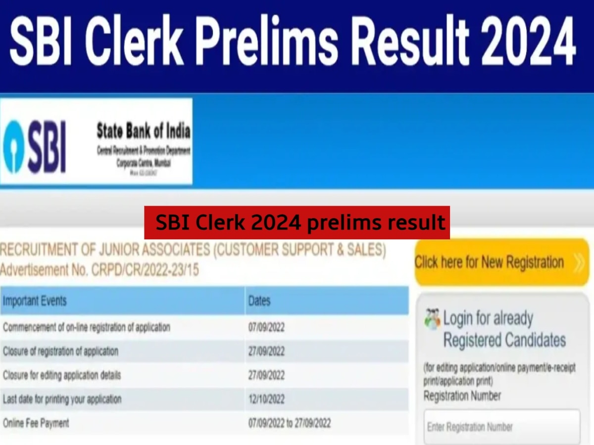 SBI Clerk Result 2024 जल्द जारी होने वाला है एसबीआई क्लर्क का रिजल्ट