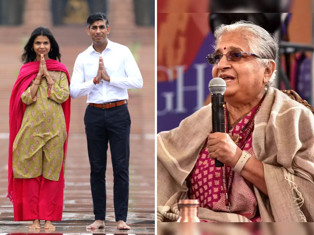 Kuch Toh Log Kahenge.. Sudha Murthy Advice To Damaad Rishi Sunak And His Wife Akshata Murthy