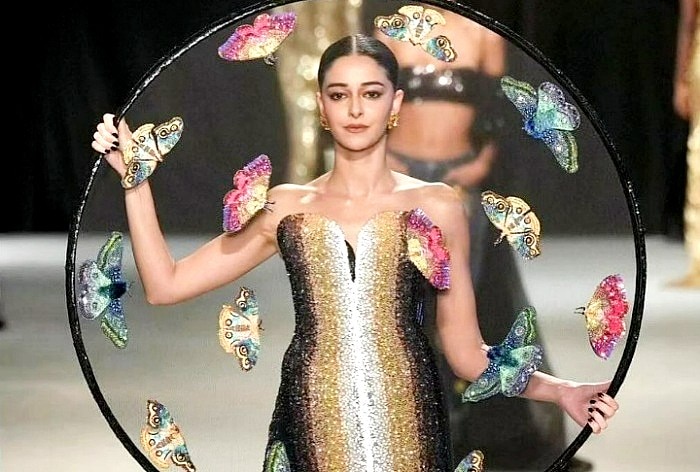 Ananya Panday Trolled For Her International Runway Debut With A Lifesize Sieve In Hand Watch