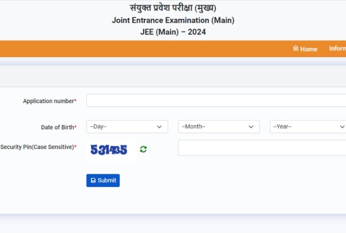 JEE Main 2024 Admit Card Download Link Active For B.Arch, B.Planning ...