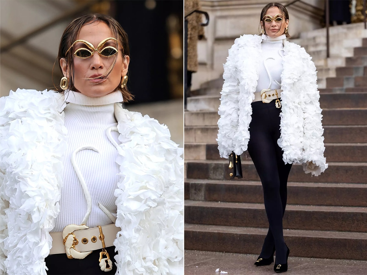 Paris Fashion Week 2024: Jennifer Lopez Dazzles as a Couture Queen in ...