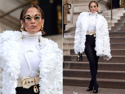 Paris Fashion Week 2024: Jennifer Lopez Dazzles as a Couture Queen in  Schiaparelli