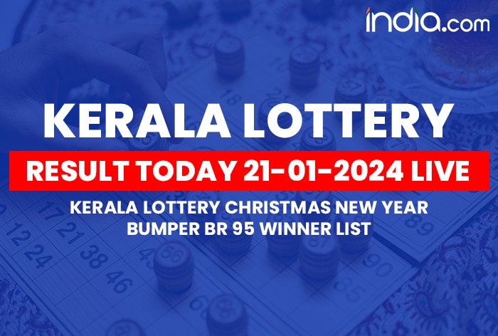 Kerala Lottery Christmas New Year Bumper BR 95 Winner List