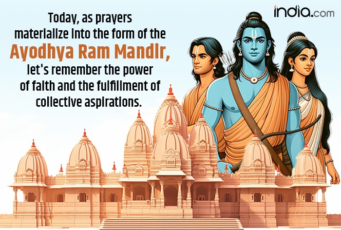 Ramlala Pran Pratishtha Wishes Quotes And Whatsapp Images To Share The Joy Of Ayodhya Ram Mandir 0069