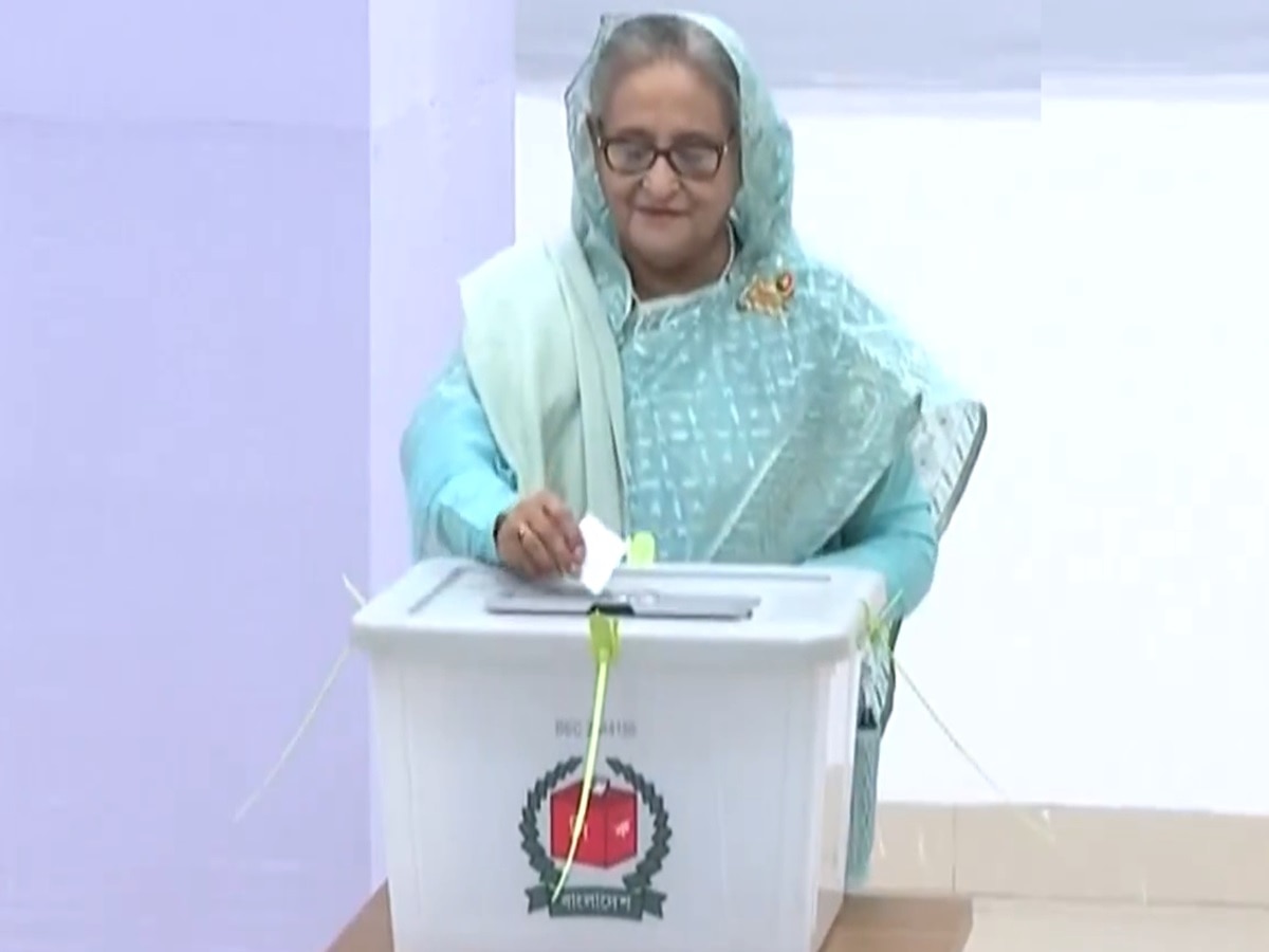 Voting Begins, PM Sheikh Hasina Casts Her Vote, Highlights New Delhi