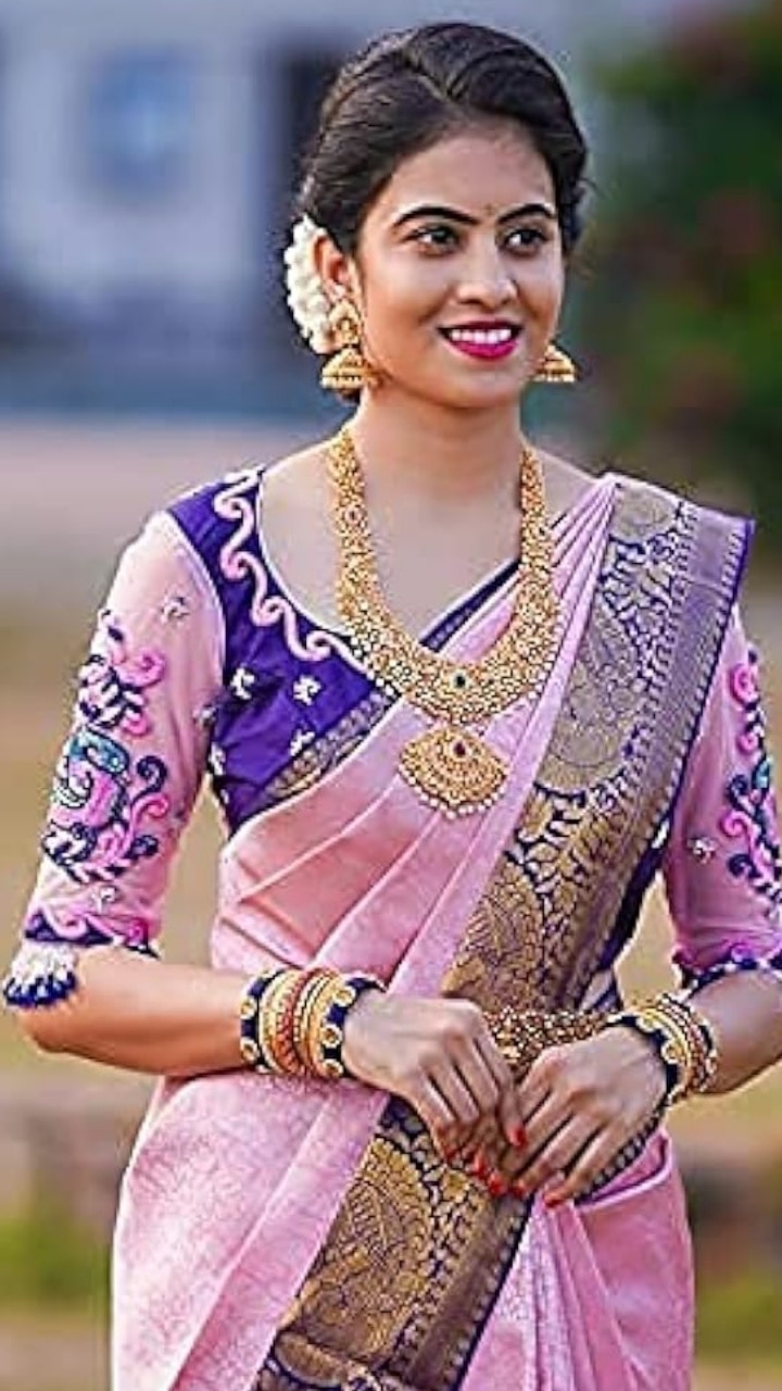 35+ Bridal Pattu Sarees Worn By Real Brides | WedMeGood