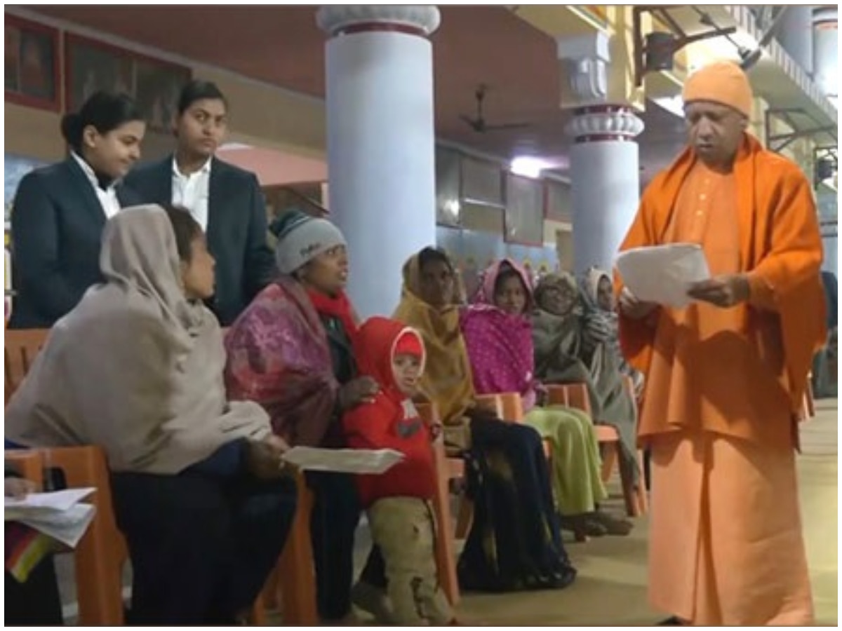 UP Chief Minister Adityanath Holds Janata Darshan In Gorakhpur, Addresses Grievances Of 200 People