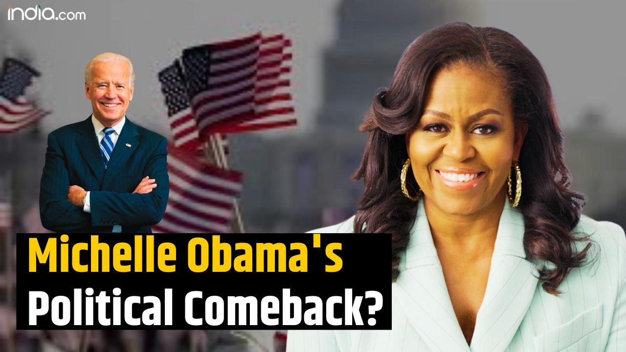 US ELECTIONS 2024 Michelle Obama Top Contender To Replace Joe Biden As