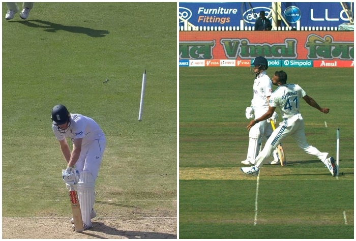 Akash Deep Has a Heartbreak During 4th Test at Ranchi vs England, Clean Bowls Zak Crawley Of a No-Ball