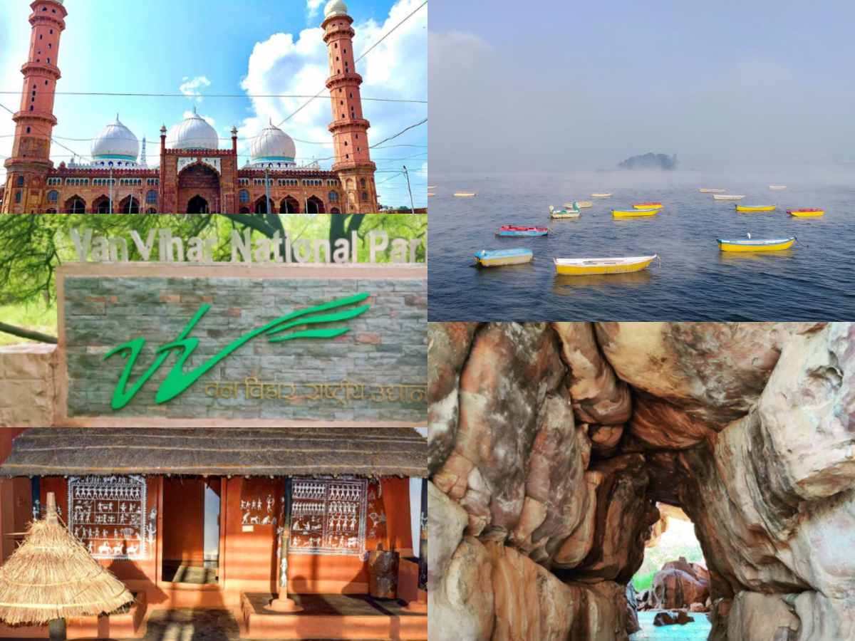 Bhopal,Bhopal Tourism, Upper Lake, Bhimbetka Rock Shelters, Indira ...