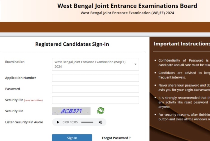 WBJEE 2024 Registration Ends Today; What