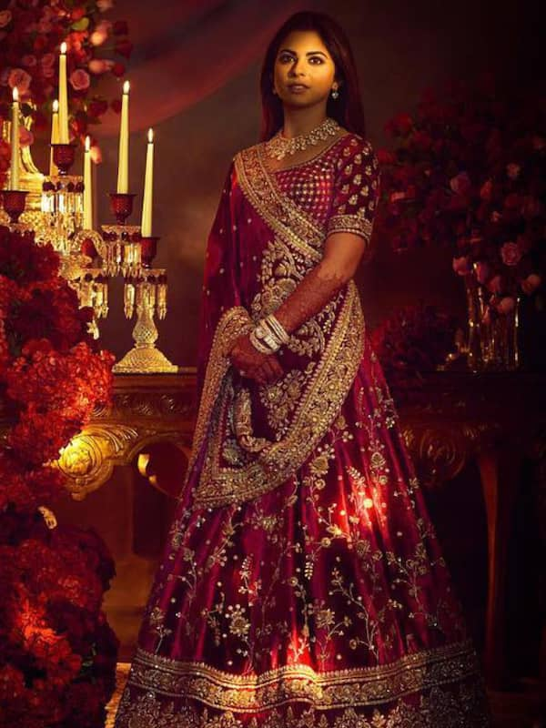 Isha on sale ambani lehenga