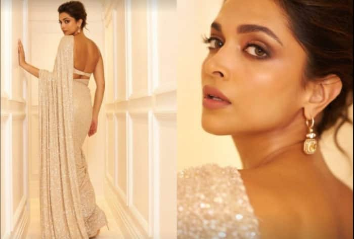 Deepika Padukone Sparkles Brighter Than The Gazillion Stars in Fully-Sequined Saree And Backless Blouse at BAFTA Awards 2024