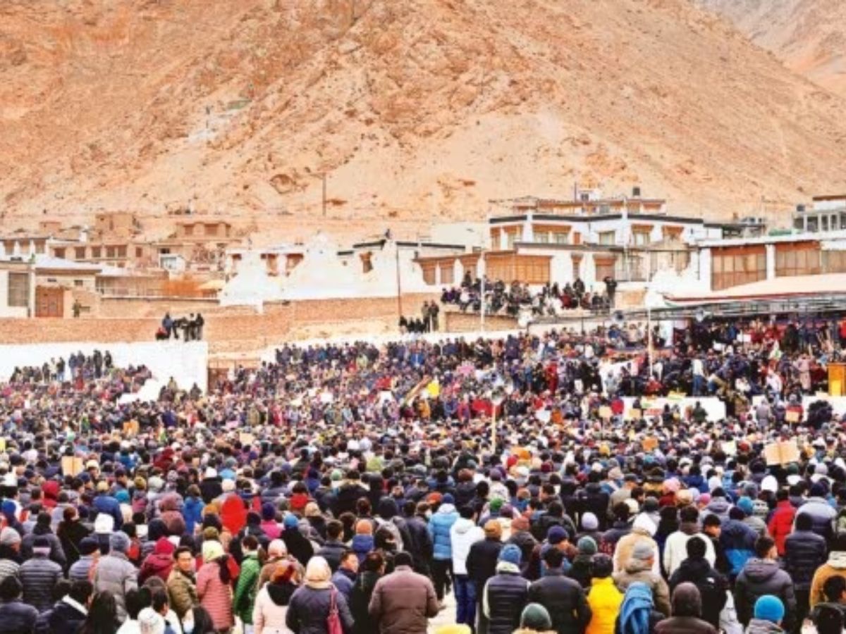 Ladakh Bandh: Complete Shutdown Observed In Leh As Protestors Demand For Statehood, Constitutional Protections