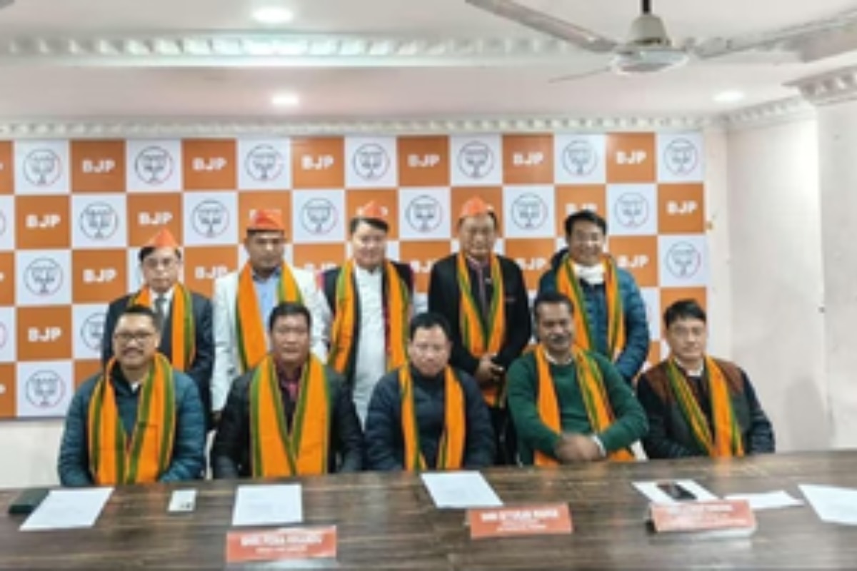 Arunachal BJP Receives Big Boost As Four MLAs From Congress And NPP Join Party