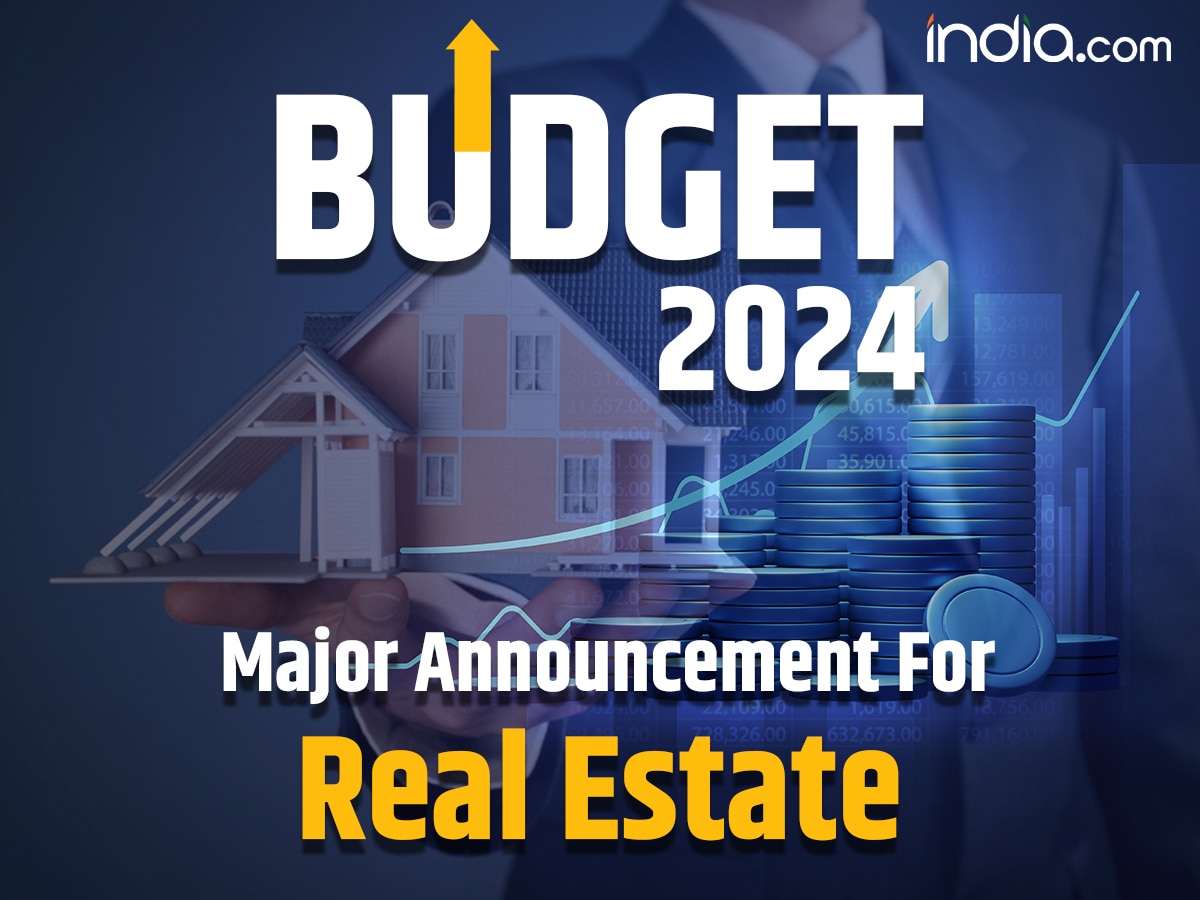 Real Estate Budget 2024 2 Crore More Houses For Poor In Next 5 Years   Real Estate Budget 