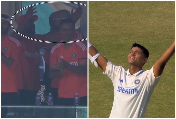 Rohit Sharma MIMICKS Yashasvi Jaiswal’s Century Celebration Hilariously During Ind-Eng Rajkot Test; Watch VIRAL VIDEO