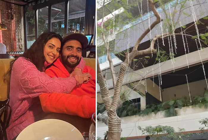 Stunning Pictures of Jackky Bhagnani's Brightly Lit House in Mumbai Ahead of His Wedding With Rakul Preet Singh - See Viral Photos