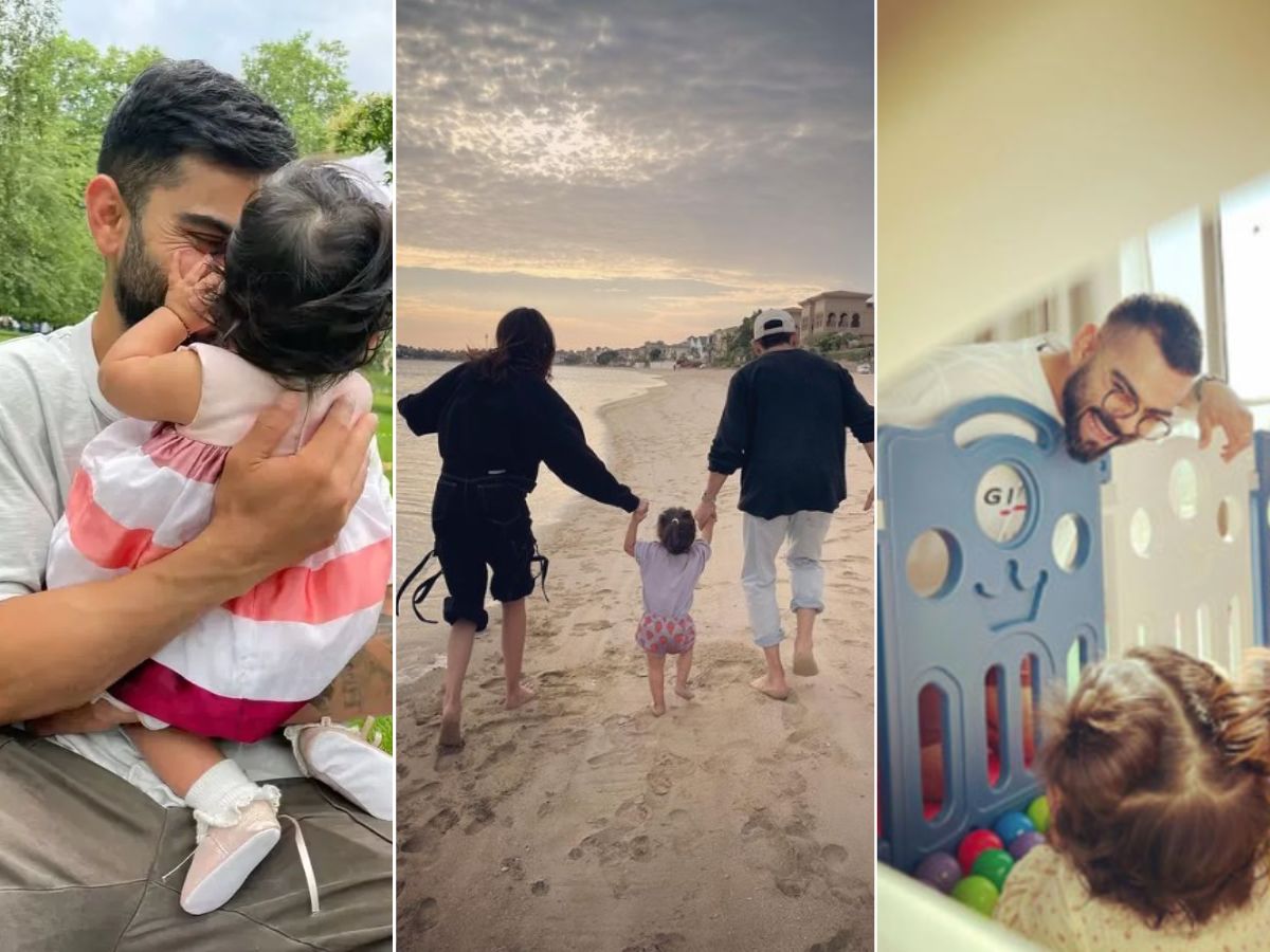 Vamika Kohli Viral Photo With Daddy Virat Kohli, Fans Gush Over Cuteness; Ask ‘Where Is Akaay’