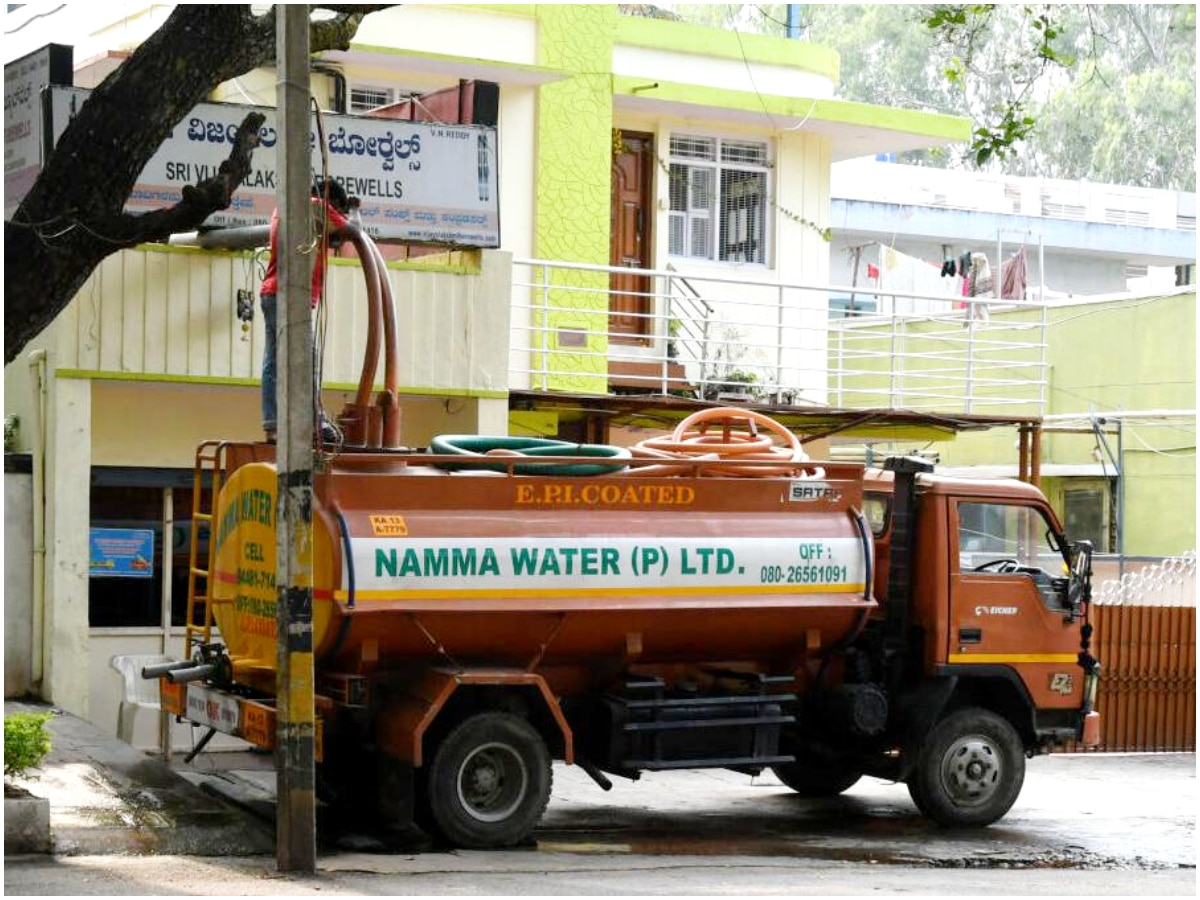 Bengaluru Water Crisis Water Tankers Registration Mandatory By March 7