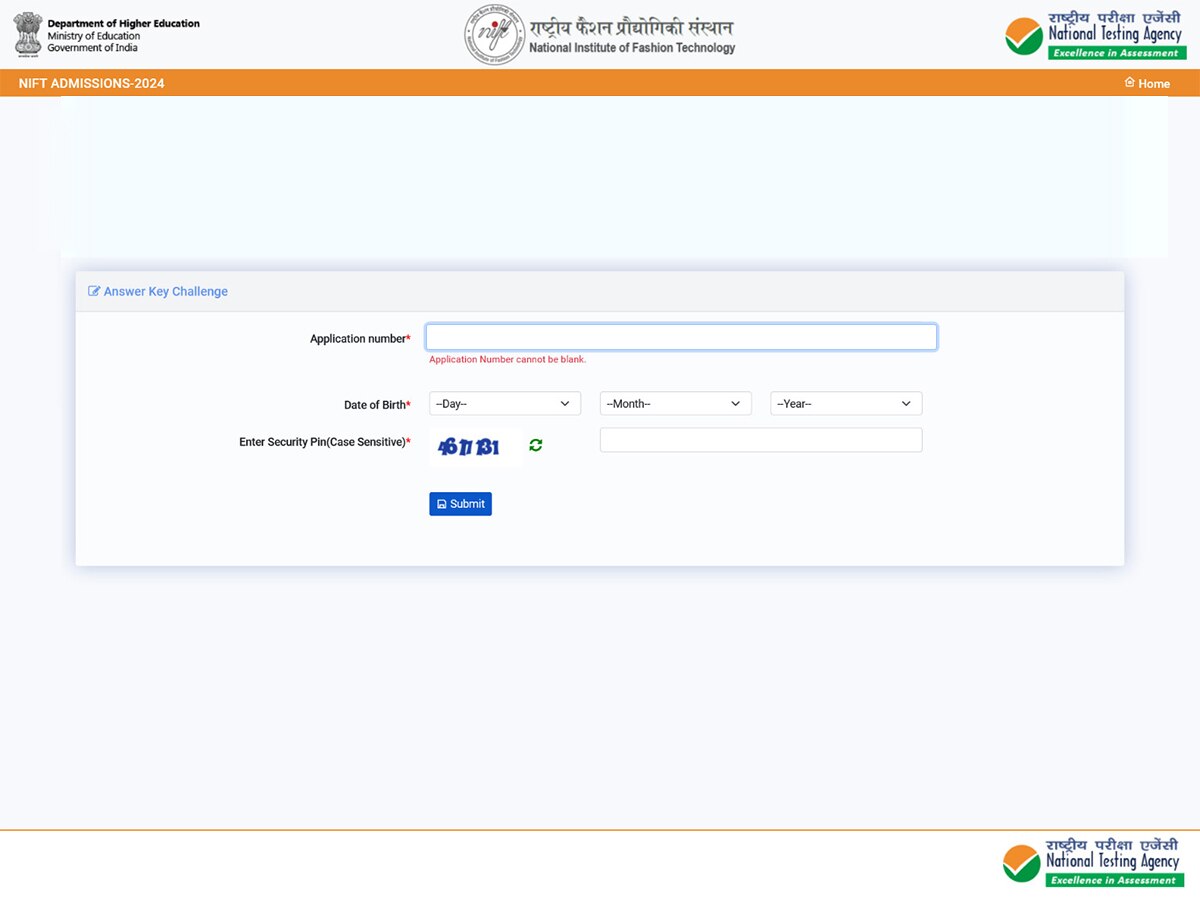 NIFT 2024 Provisional Answer Key, Recorded Responses Released at exams ...