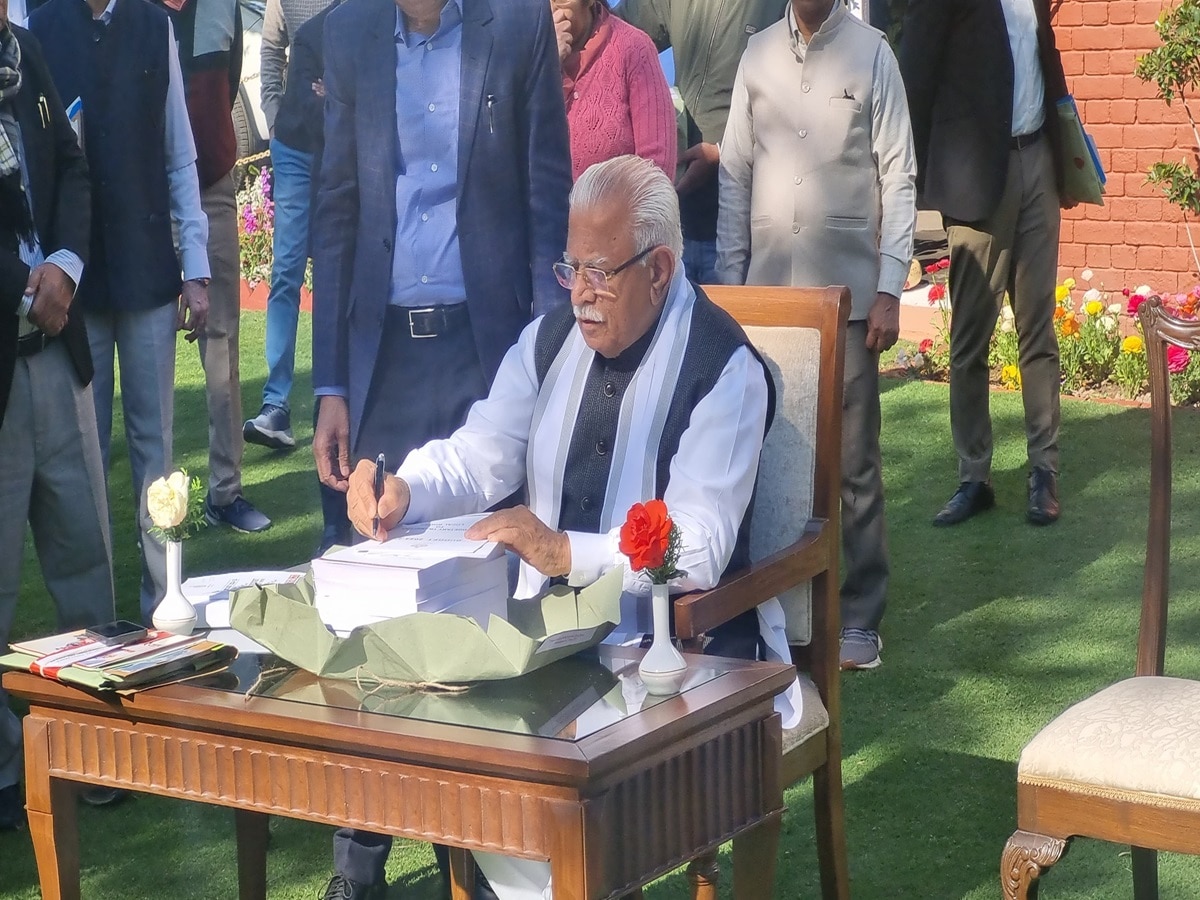 CM Khattar Proposes Rs 1.89 Lakh Cr State Budget For FY25; Key Announcements