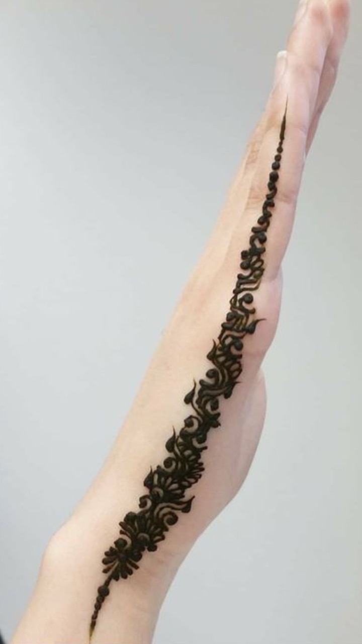 Forearm Henna Designs