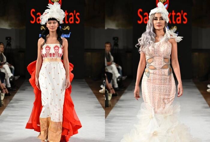 India Comes to Milan Fashion Week 2024 as Assam's Sanjukta Dutta Brings Handcrafted Indian Aesthetics on the Runway - SEE PICS