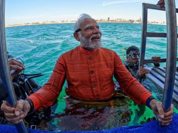 Modi dwarka visit